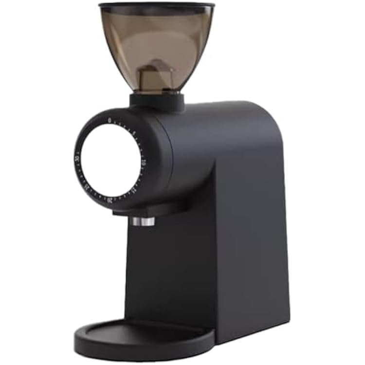 MISETTO M1004 Electric Coffee Grinder for Home Use with Precise Grinding,48mm Burr,Detachable Funnel Stand, Anti-static Design