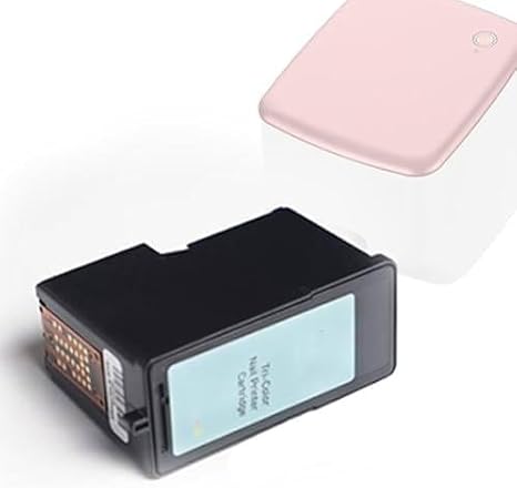 Replacement Ink Cartridge(No Machine) for Nail Printer, 3D Color Ink with Vivid HD Output for Nails, for DIY Nail Art Enthusiasts and Professional Nail Art Equipment Machine NP200