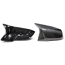 New Carbon Fiber Mirror Covers Compatible with BMW 4 Series Coupe Cabrio F32 F33 2013-2020 418i 420i 428i 430i 435i 440i (B-Style Replacement 2PCS)