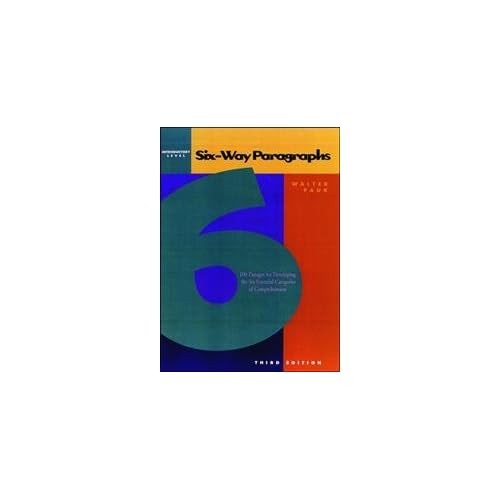 Six-Way Paragraphs: Introductory 3rd Edition