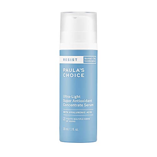 Paulas Choice RESIST Ultra-Light Antioxidant Serum with Coenzyme Q10, Niacinamide & Hyaluronic Acid, Anti-Aging Treatment for Oily Skin, 1 Ounce
