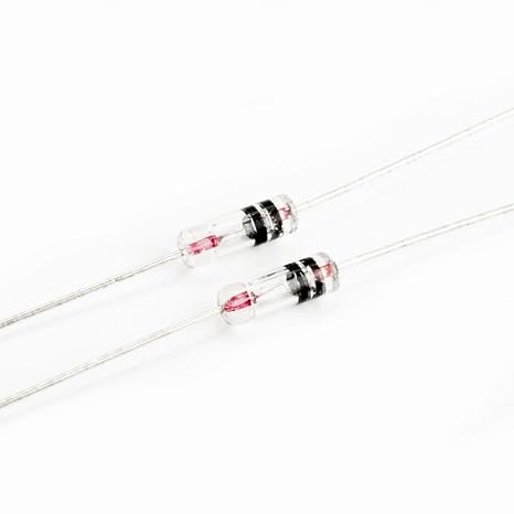 Luftschloss,1pcs 1N270 1N276 1N277 Germanium Diode Axial for TV FM AM Radio Detection(1N270)