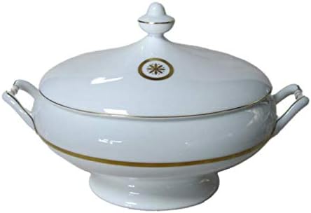 Bernardaud Sparte Gold Covered Vegetable Bowl