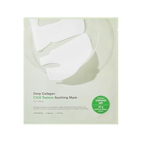 SUNGBOON EDITOR Deep Collagen CICA Tea Tree Overnight Mask, 37g x 1ea