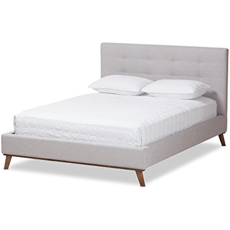 Baxton Studio Valerie Platform Bed, Queen