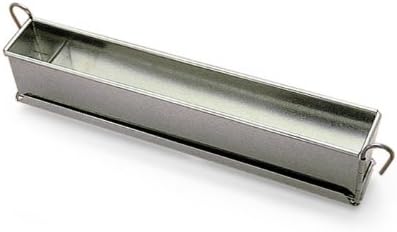 Mini Pate Terrine Mold with Hinges Tinned Steel, 1-1/2" W x 2-3/8" H - 12" Long