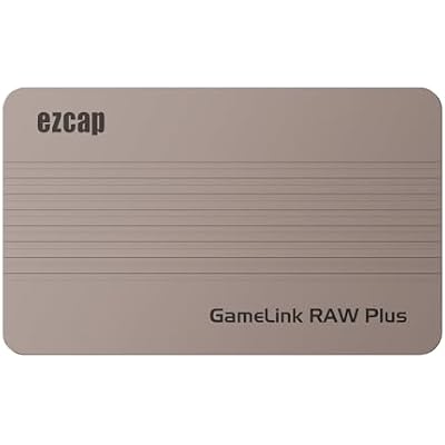 ezcap 4K HDMI Video Capture Card - USB 3.1 Gen1, Broad Compatibility with Windows, MacOS, Linux, Plug and Play, Perfect for Live Streaming and Recording