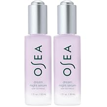 OSEA Dream Night Serum with Bio-Retinol - 1oz - Anti-Aging Night Serum for Face - Firming Peptides - Reduces Wrinkles, Firms & Brightens Skin (Pack of 2)