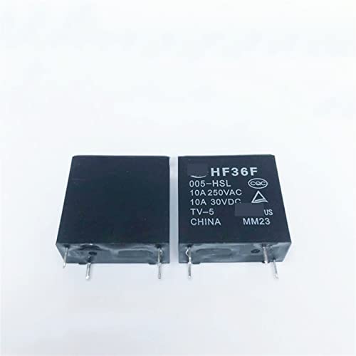10PCS Relay HF36F-005-HSL 5VDC HF36F-012-HSL 12VDC HF36F-024-HSL 24VDC HF36F 005 HSL HF36F 012-HSL 4PINHF36F-024-HSL