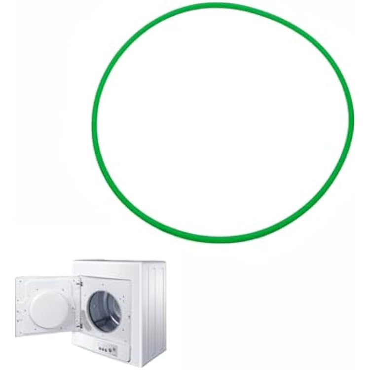 Compatible with Haier HLP140E  HLP141E Dryer Fan Belt WD-0350-37 Compact Mini Electric Dryer Blower Replacement Belt
