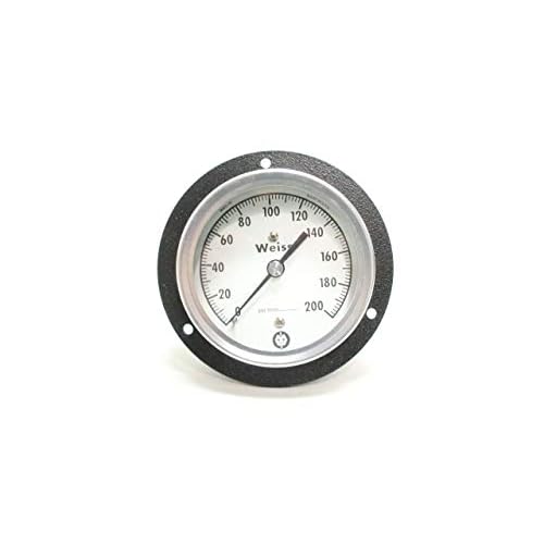 WEISS WG1-11 Pressure Gauge 3-12IN 14IN NPT 0-200PSI