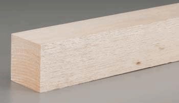 Balsa Wood 2 X 2 X 36in (1) - Quantity is Listed in Parenthesis in Title