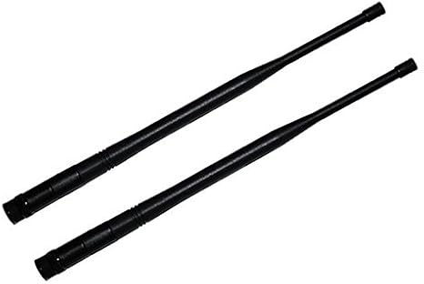 A Pair of 1/2 Wave Receiver Antennas for Shure UHF-R,ULX,SLX,QLX-D,ULX-D,BLX4R Receivers