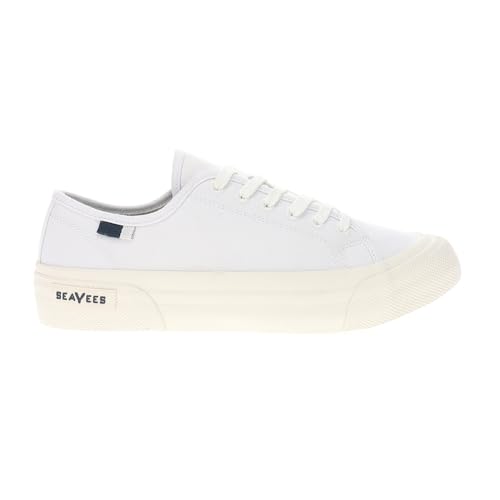 SEAVEES Womens Seachange LTT Lace Up Sneakers Shoes Casual - White - Size 7.5 M