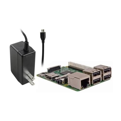 Raspberry Pi 3B Made in Japan  5.1V2.5A Official Raspberry Foundation Adapter, Compatible with Techniques