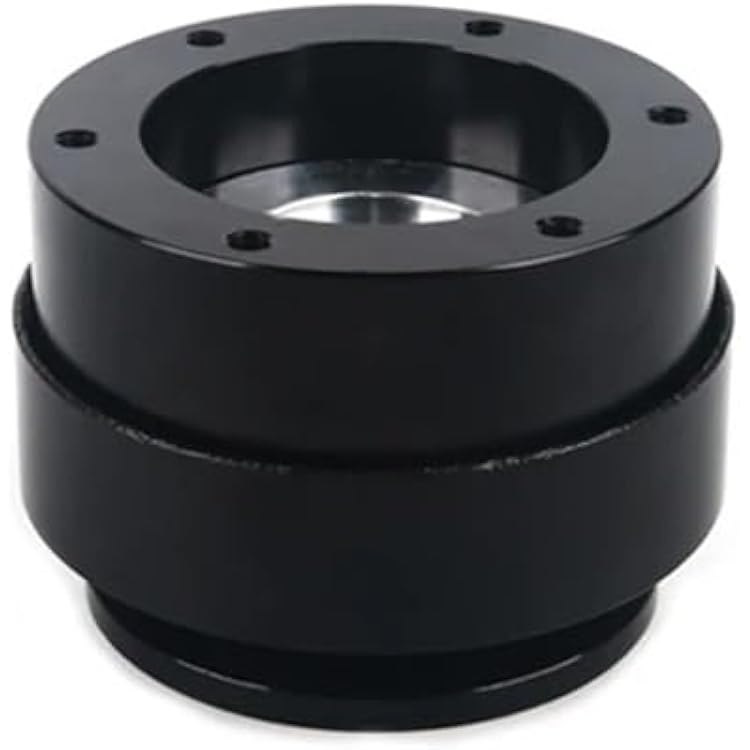 Racing Steering Wheel 70mm 6 Hole Racing Simulator Game Steering Wheel Quick Release Adapter Fit for Mini Euro Truck Snap on Drift