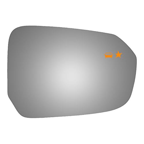 Burco 5673B Redi-Cut Right Side Mirror Glass wBlind Spot for 16 Chevrolet Volt