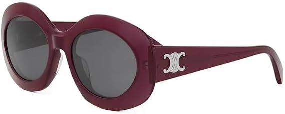 Celine Smoke Oval Ladies Sunglasses CL40292U 69A 54