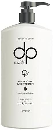 DP Daily Perfection Anti-hair loss, Keratin care Salt Free Shampoo 500 ml - Cotton Milk
