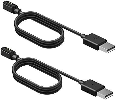 Lamshaw Compatible with ZOSKVEE Smart Watch Charger, Magnetic USB Charging Cable Replacement Charger Compatible for ZOSKVEE P95 2.01 Inches Smart WatchPopglory P95 2.01 Smartwatch