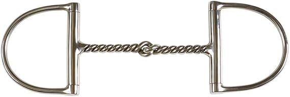 Schneiders FES Brian Isbell D Ring Snaffle Horse Bit Elevated Control for Horse Riders | Promotes Softer Feel of Mouth | Direct Pressure Application | Reliable Stainless Steel Build | from FES Stable