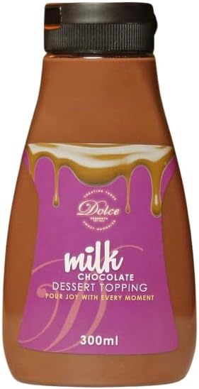 Dolce Desserts Liquid Milk Chocolate Sauce 250ml
