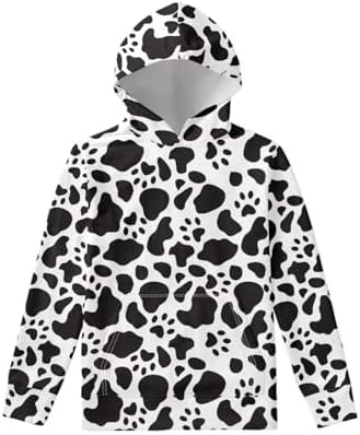 Novelty Cute Hoodies for Girls Personalized Casual Hooded Tops Sweatshirts Girls Fun Outfits