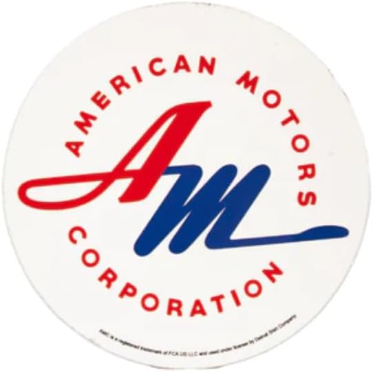 AMC Vinyl Sticker 4" Circle Ideal for Laptop Computer Bumper Car Truck Van SUV Window Wall Automotive Decal American Motors