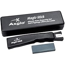 Magic Stick Ice Skate Sharpener | Includes Sharpening Stone | Hockey Skate Skate Sharpener, Sharpen and Restore Blade Edges, Hockey Accessories, Storage Case provided