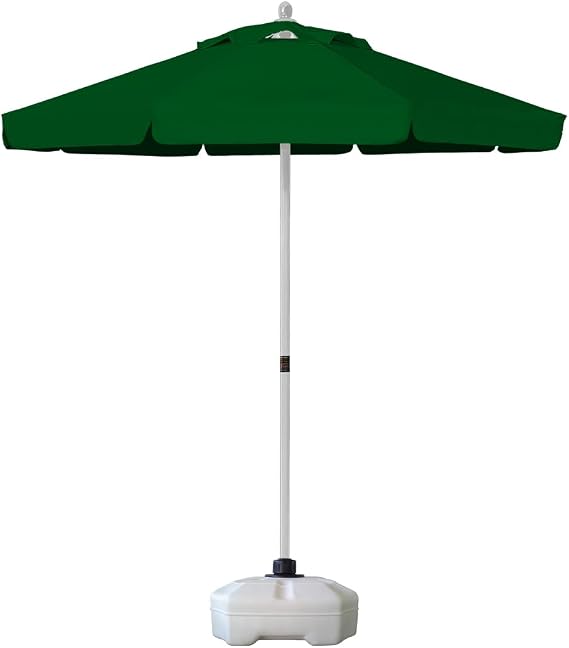 ODS Sunminyum 200/8 Polyester Kumaşlı + 50 Litre Bidonlu Bahçe Şemsiyesi