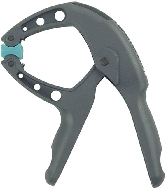 wolfcraft Ergo 30 Spring Clamp - Ergonomic Hand Clamp for Home Crafts