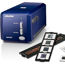 Plustek OpticFilm 8100-35mm Negative Film/Slide Scanner with 7200 DPI and 48-bit Output. Bundle Silverfast SE Plus 9, Support Mac and Windows