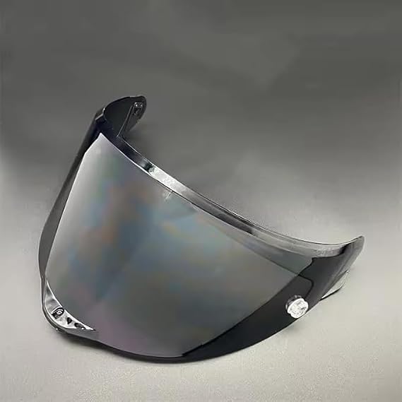 Motorcycle Helmet Shield for AGV Pista GPR Pista GPRR Corsa R, Motorcycle Helmet Face Shield, Tinted Anti-Scratch Visor Replacement, Motorcycle Helmet Visor, Anti Glaring,A Deep Tea