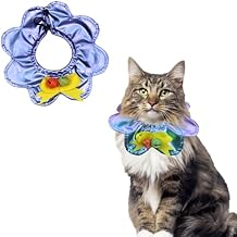 Bird Safe Cat Collar Bright Bird Saver Collar with Bell Bird Warning Cat Collar for Reduced Prey Capture Saves Birds Protects Cats