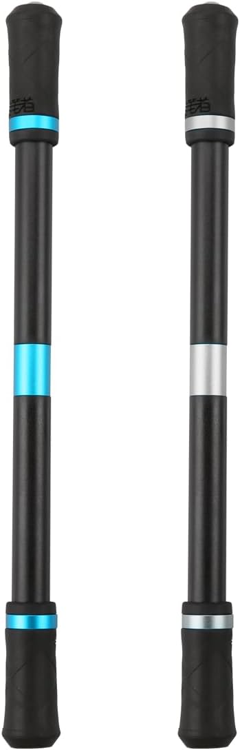 Luckious Brand 2 Pcs Rolling Finger Rotating Pen - Spinning Ballpoint Pen, No Pen Refill, for Kids, Students, Pressure Relief, Adaptable, 2302-113B