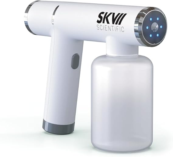 SKV Cordless Atomizing Sprayer, 360-Degree Coverage Disinfection Sprayer for Household Sanitization, Rechargeable, 16 oz Tank