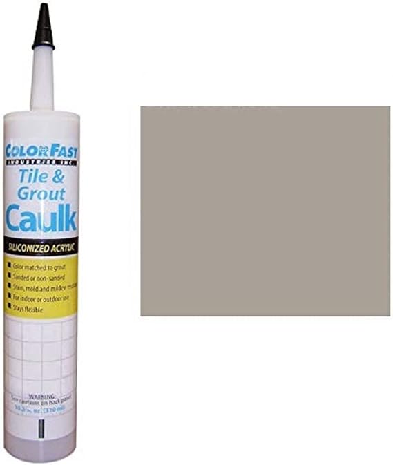 Color Fast Caulk Matched to Custom Building Products (Driftwood Sanded)
