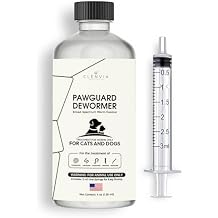 PawGuard Dewormer Advanced Dewormer for Cats & Dogs | Safe & Effective Liquid Worm Treatment | Chicken Flavor (120ML)
