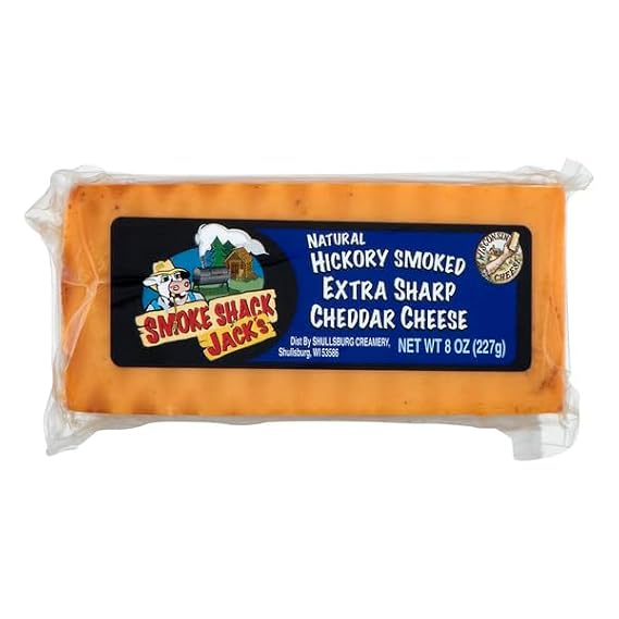 SmokeShack Jack Hickory Smoked Extra Sharp Cheddar, 8 oz