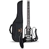 Traveler Guitar Acoustic Guitar 6 String Pro-Series Mod-X (Matte Black), Right, (PSM BKM)