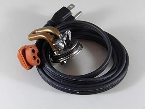 Engine Block Heater Kit compatible with VOLVO Loaders MC110 w/Perkins 1004-42 Eng.