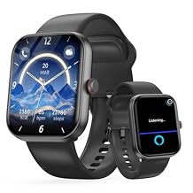 Smart Watch for Men Women with Alexa Built-in, 1.91" HD IP68 Waterproof Fitness Watch with Bluetooth Call (Answer/Dial), Heart Rate/Sleep/Stress Monitor, 100+ Sports Tracker Reloj Inteligente