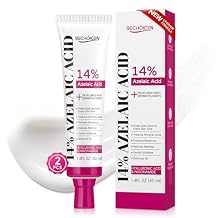 14% Azelaic Acid Acne Cream with Niacinamide & Centella,Azelaic Acid Facial SerumSmooth & Even Skin Tone,Reduce Appearance of Blemishes,Dark Spots&Post-Acne Marks,Gentle Hydrating Formula,1.4oz,2PCS