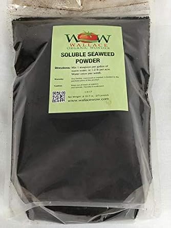 Wallace Organic Wonder Soluble Seaweed Powder Organic Fertilizer (5-Pounds)
