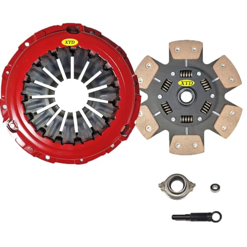 XTD Stage 3 Clutch Kit Compatible With 2018-2021 Subaru WRX 2.0 FA20F FA20DIT  2022-2024 Subaru WRX 2.4 FA24F Turbo 2.0L 2.4L