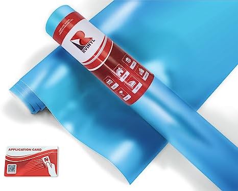 Rwraps Matte Chrome Vinyl Car Wrap Film Sheet Roll with Air Release