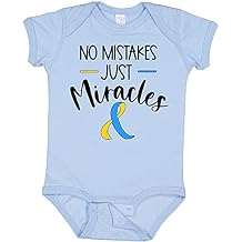 inktastic No Mistakes, Just Miracles Down Syndrome Awareness Baby Bodysuit