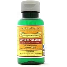 Green Organic Supplements Vitamin E, Natural (Pack of 1)