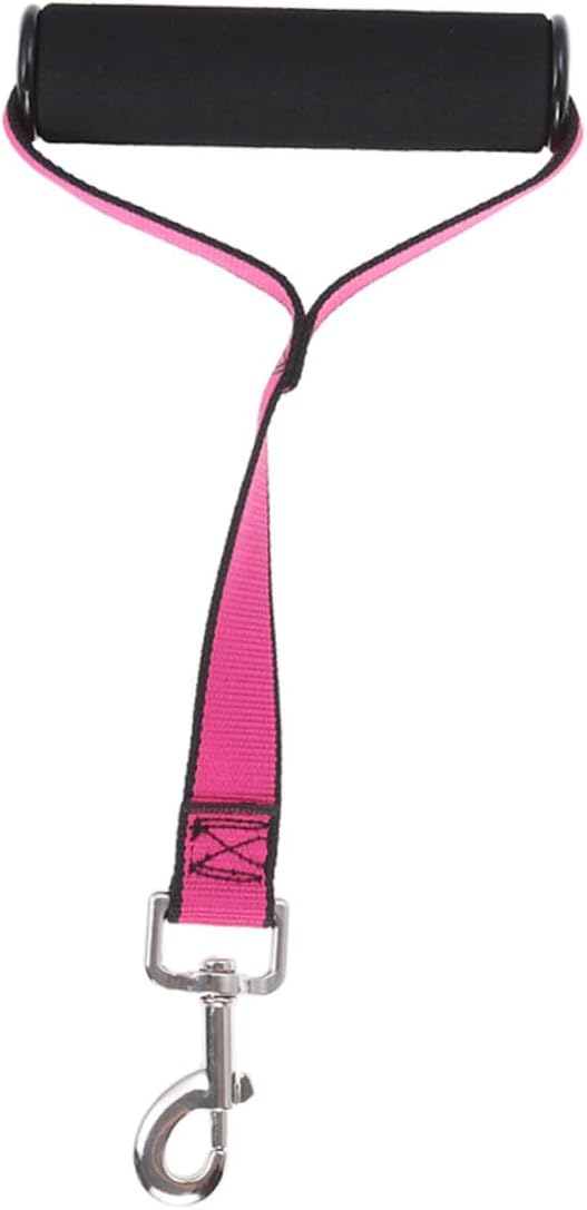 Pet Dog Collar Elastic Polyester Short Dog Leash for Training and Vet Visits