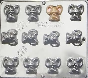 Mouse Chocolate Candy Mold Christmas 2010